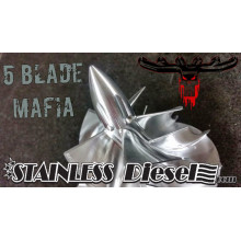 Stainless Diesel 5 Blade street/track 2.6 Smooth Bore