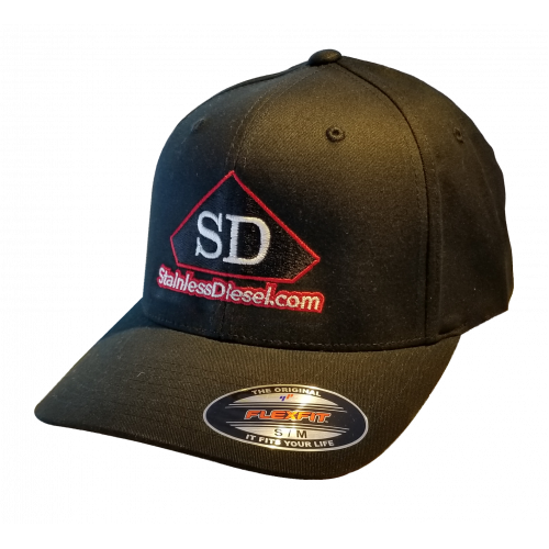 SD Black Flex-Fit Hat